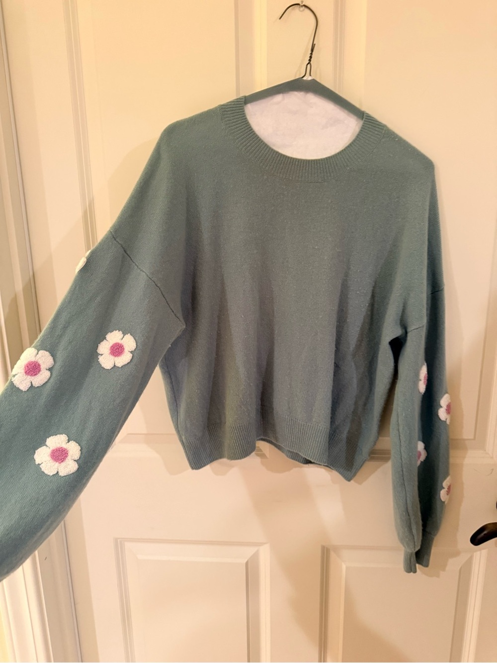 27 Miles Light Sage Knit Sweater